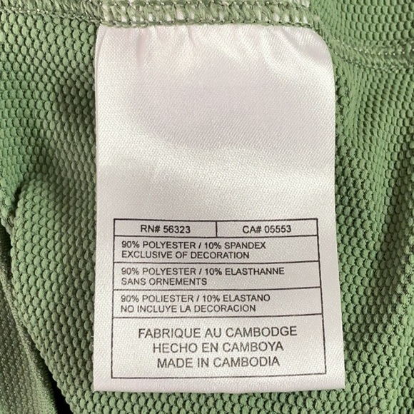 ⛳️ Nike Olive Green Polo Shirt - Large - Picture 5 of 5